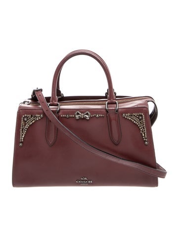 Leather Top Handle Bag