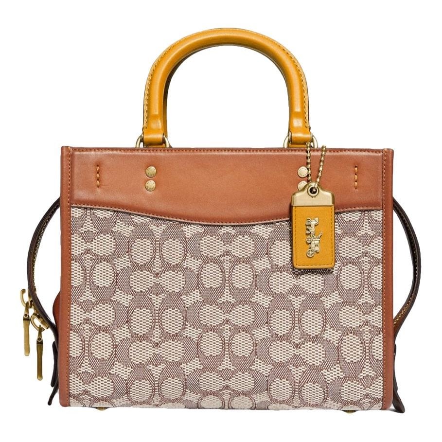 Leather satchel