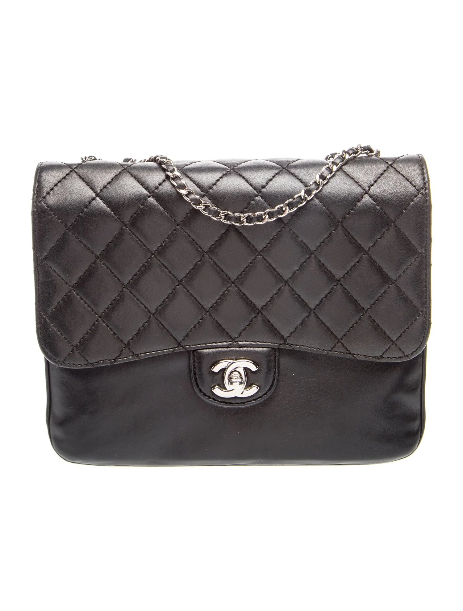 Clam Pocket Accordion Flap Bag