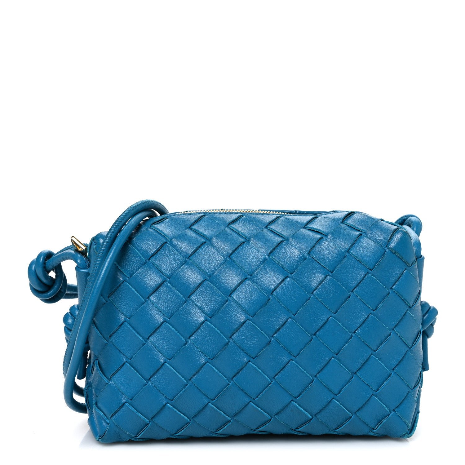 Bottega Veneta Nappa Intrecciato Mini Loop Camera Bag Blueprint