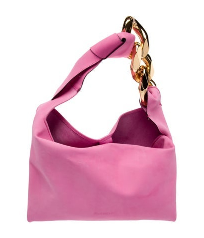 JW Anderson W Anderson Suede Top Handle Bag