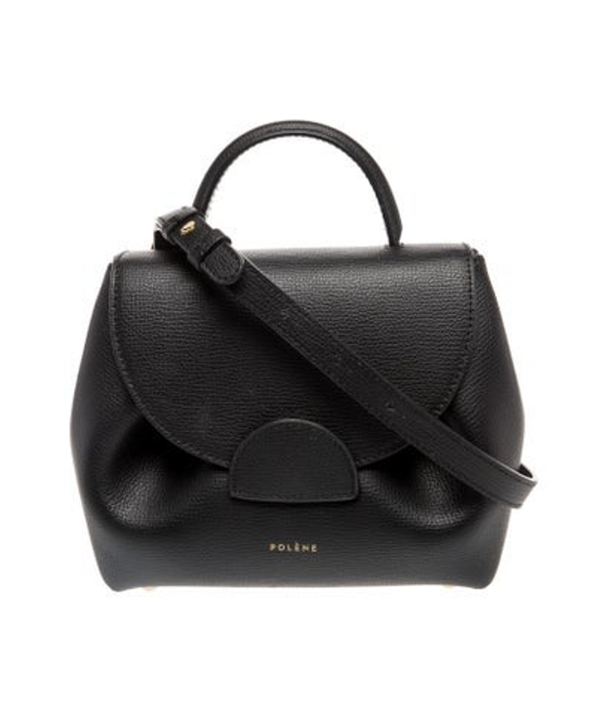 Polene Leather Crossbody Bag