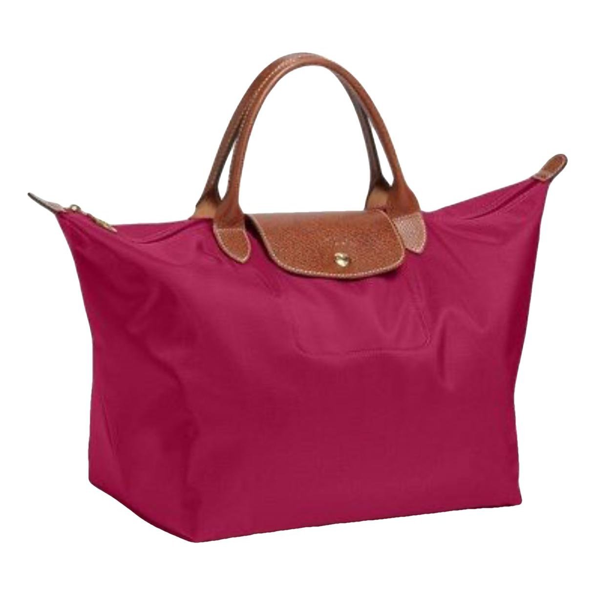 Pliage leather handbag