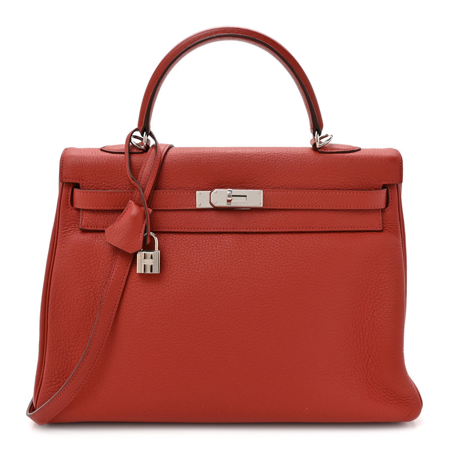 Hermes Hermes Togo Kelly Retourne 35 Rouge Venetian
