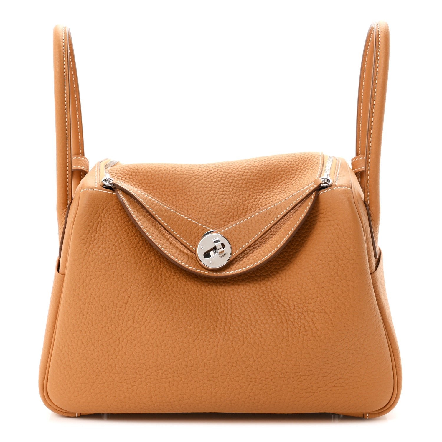 Hermes Taurillon Clemence Lindy 26 Naturel Sable