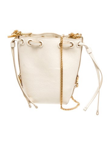 Leather Marcie Bucket Micro