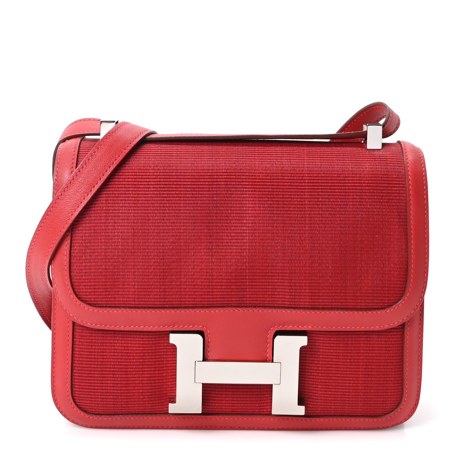 Hermes Hermes Swift Crinoline Constance 24 Rouge Casaque