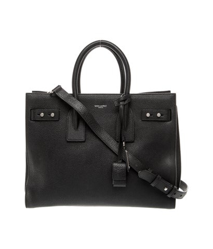 Saint Laurent Laurent Leather Sac De Jour Small