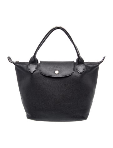 Leather Top Handle Bag
