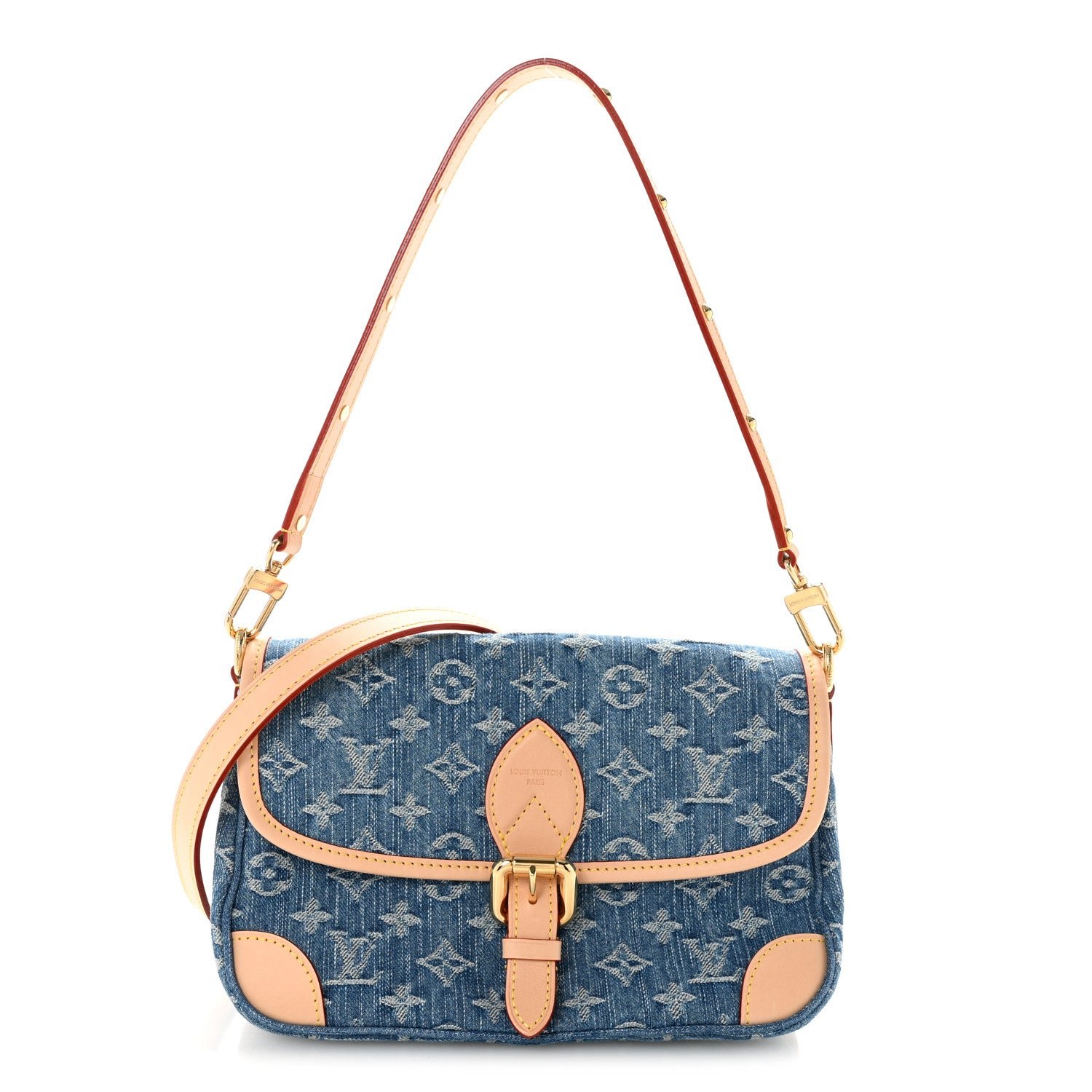 Louis Vuitton Monogram Denim Diane Blue