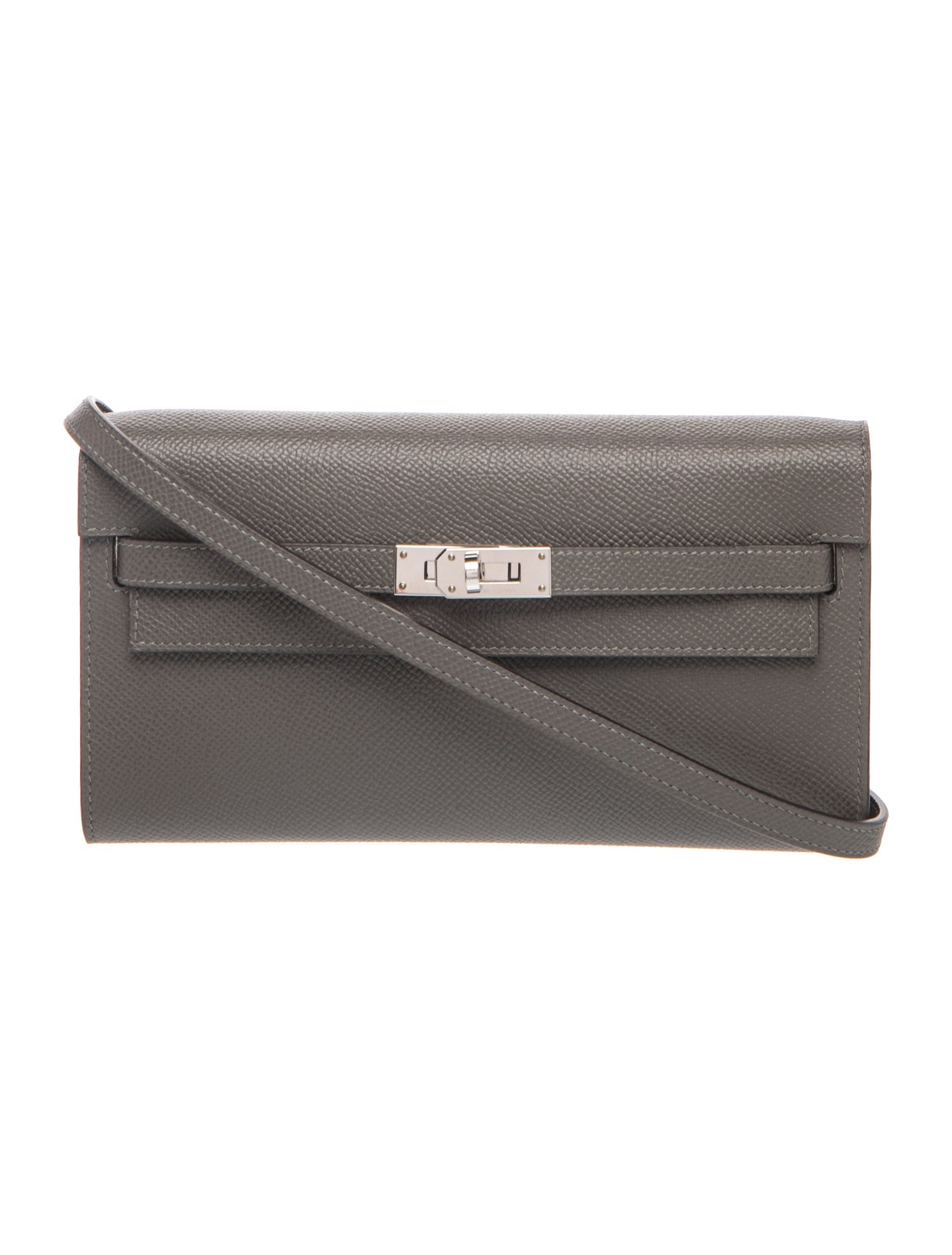 Epsom Kelly To Go Wallet w/ Strap