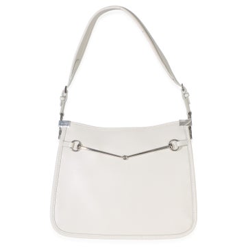 Leather Horsebit Slim Shoulder Bag
