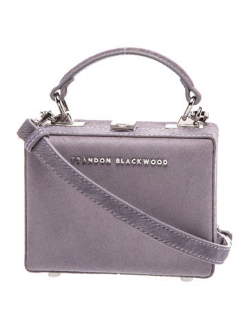 Brandon Blackwood Ponyhair Top Handle Bag