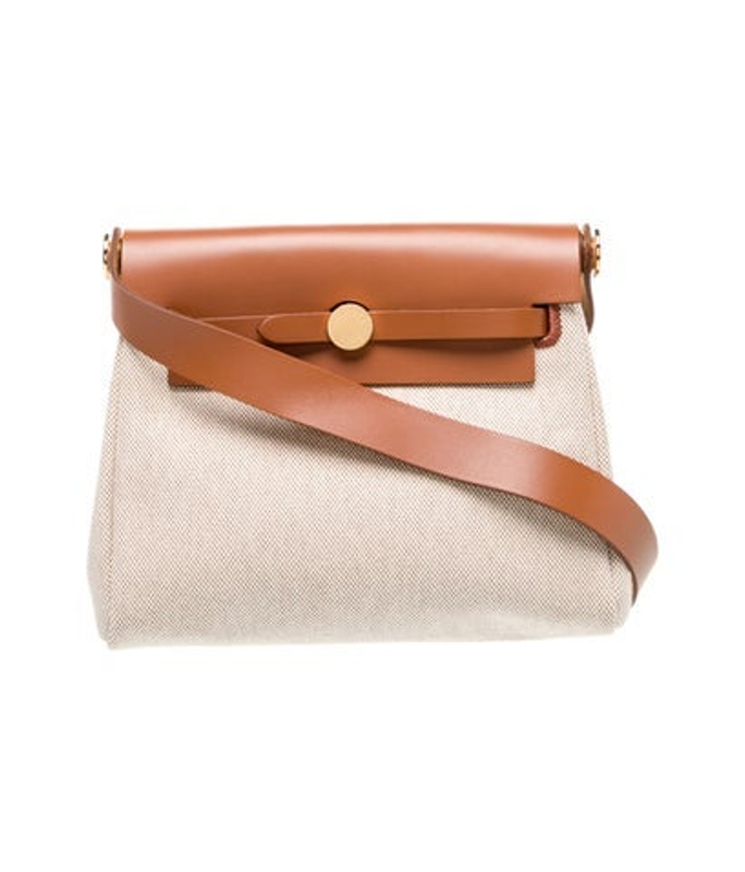 Hermes 2025 Toile Mini Herbag Zip 20