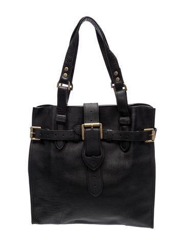 Mulberry Leather Top Handle Bag