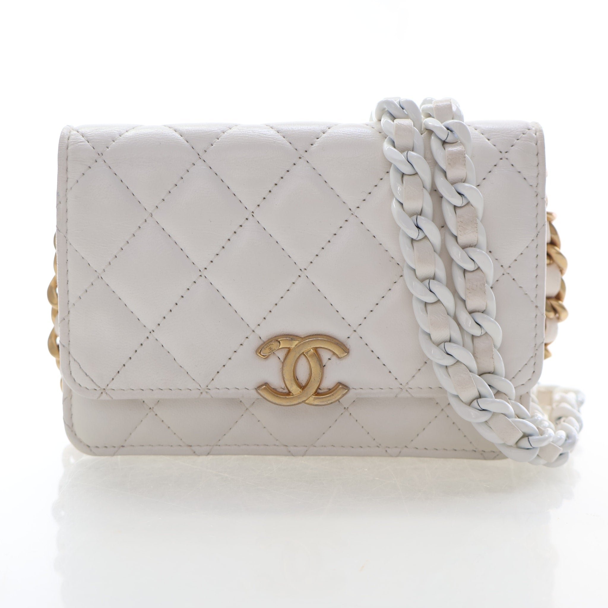 Chanel Lambskin Wallet on Chain