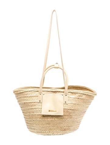 Raffia Bucket Bag