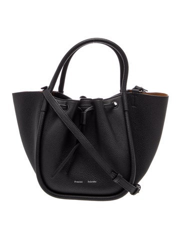 Leather Bucket Bag