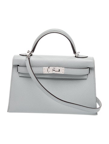 Hermes 2024 Epsom Mini Kelly Sellier II 20 w/ Tags