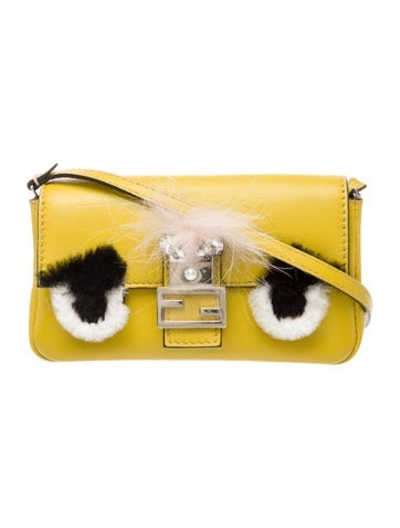 Fendi Zucca FF Baguette Micro