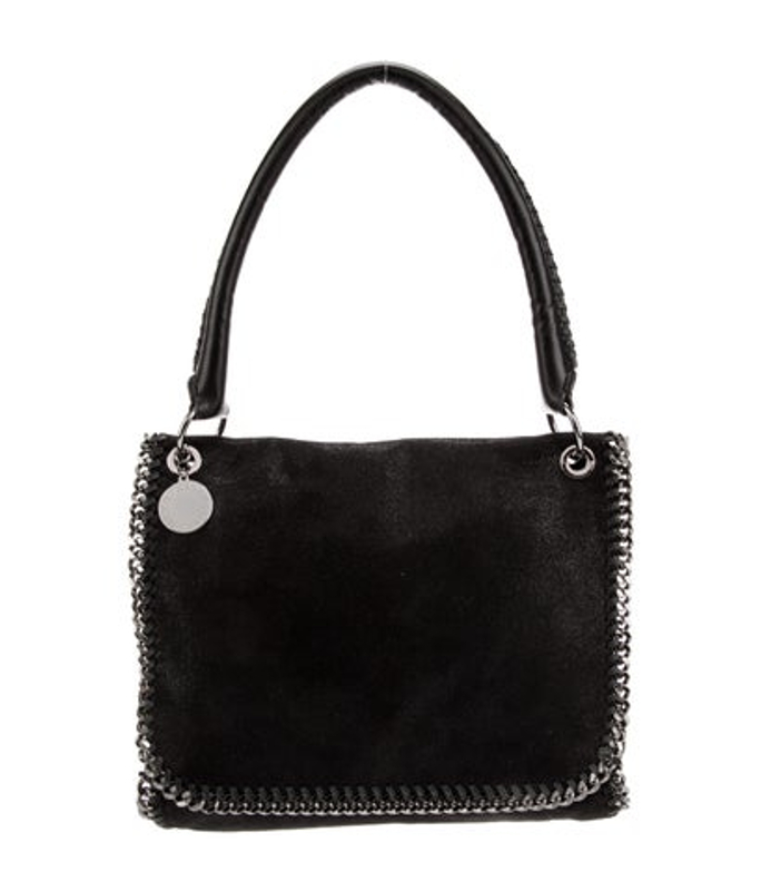 Stella McCartney Mccartney Vegetarian Suede Shoulder Bag
