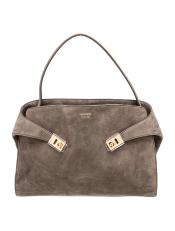 Ferragamo Suede Hug Large