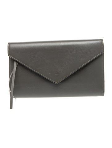 Balenciaga Leather Clutch