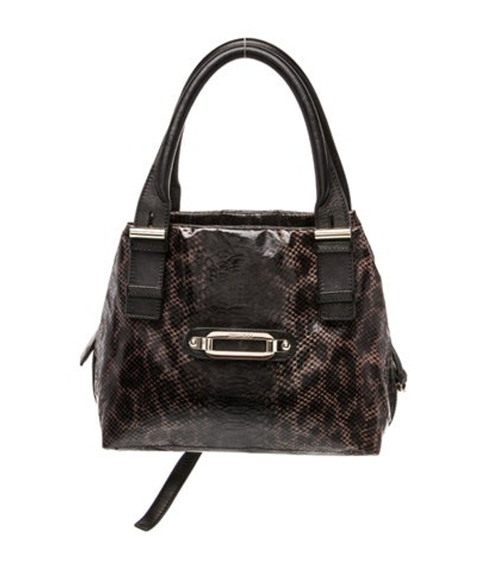 Jimmy Choo Choo Leather Top Handle Bag