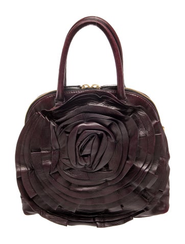 Valentino Leather Top Handle Bag