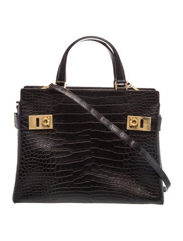 Gancio Top Handle Bag