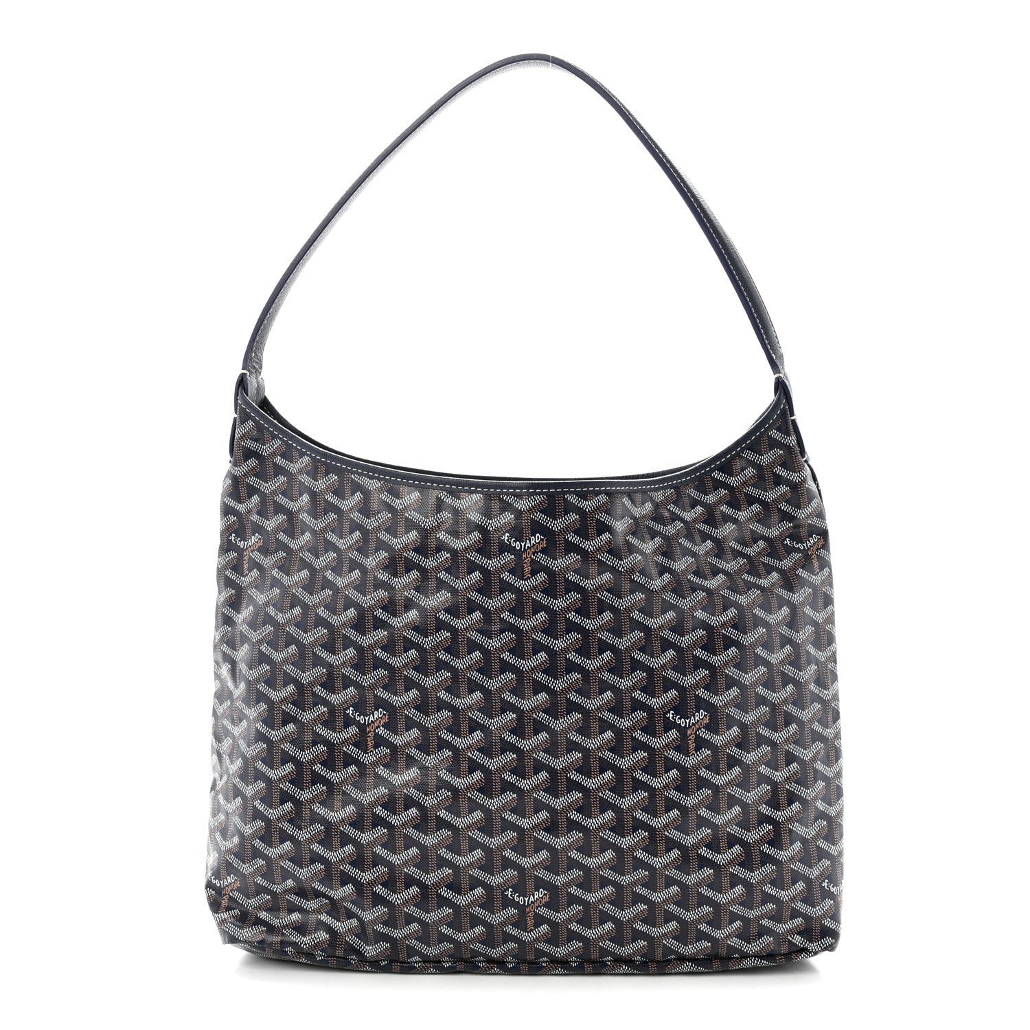 Goyard Goyardine Boheme Hobo Navy Blue