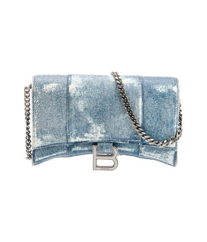 Balenciaga Denim Minaudiere