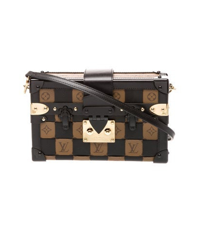 Louis Vuitton Vuitton Lv Monogram Damier Tressage Petite Malle