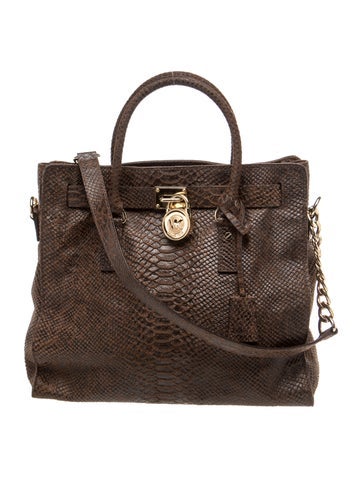 Python Top Handle Bag