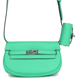 Hermes Hermes Kelly Moove Vert Comics Swift Palladium Hardware