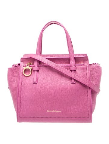 Leather Top Handle Bag
