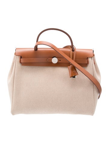Hermes 2023 Toile H & Vache Hunter Herbag Zip 31