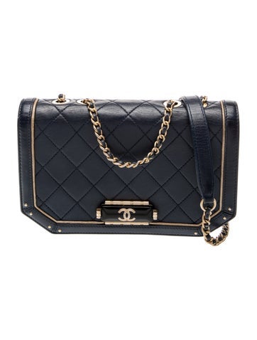 Octagon CC Clasp Flap Bag