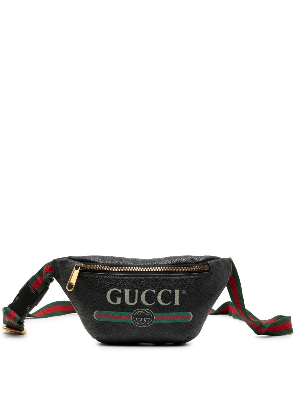 2000-2015 Small Grained Calfskin Logo belt bag