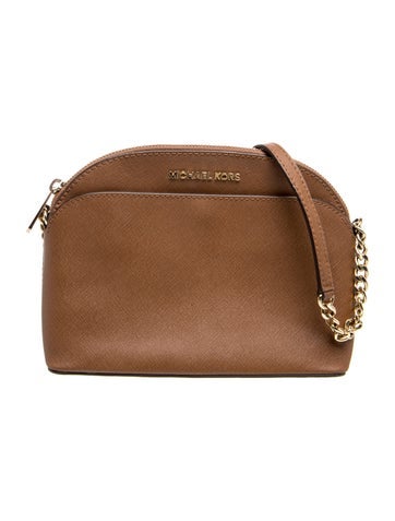 Saffiano Leather Crossbody Bag
