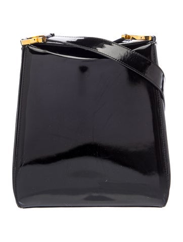 Patent Leather Shoulder Bag