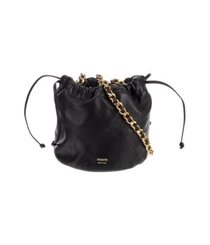 Khaite Leather Bucket Bag
