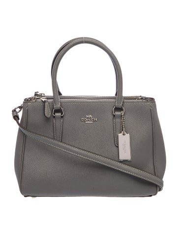 Leather Top Handle Bag