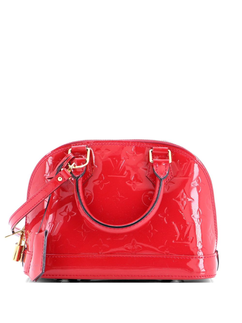 Alma Handbag Monogram Vernis BB shoulder bag