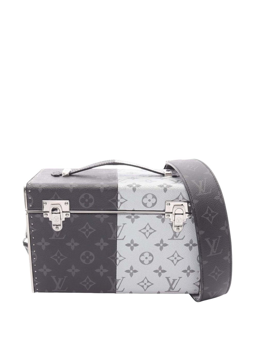 2018 Monogram Eclipse Split Mini Box Trunk Bag crossbody bag