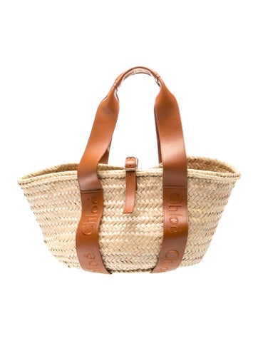 Raffia Bucket Bag