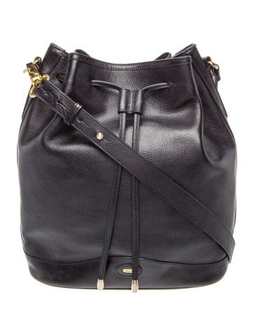 Leather Bucket Bag
