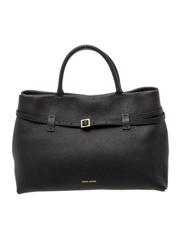 Leather Top Handle Bag