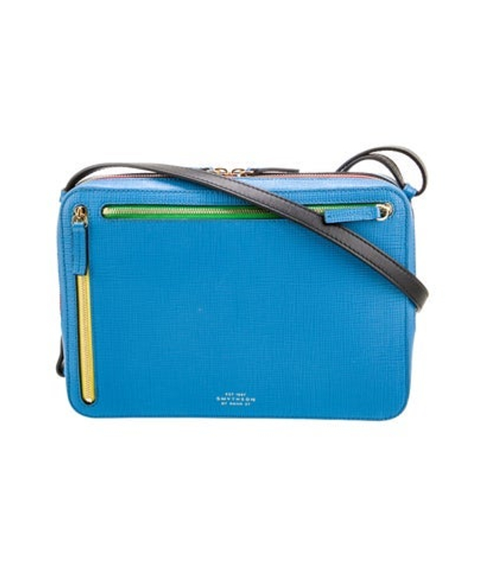 Smythson Leather Shoulder Bag