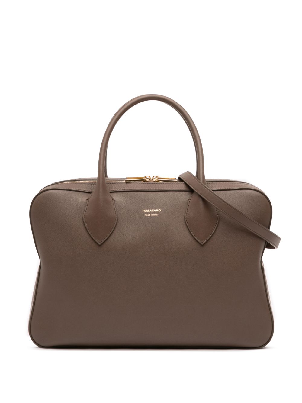 1990-2000 Leather Stella Triple Zip satchel